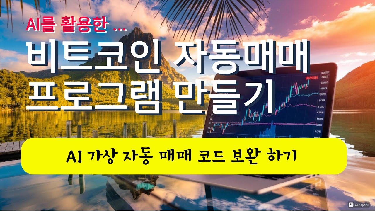 AI 비트코인 자동매매 파이썬 | AI 가상 자동 매매 코드 보완하기