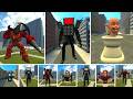Skibidi Toilet Boss vs Upgraded TV Man | PART-01 #Gmod #NextBots