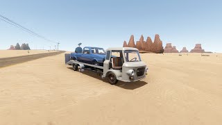 На машине по пустыне (The long drive)