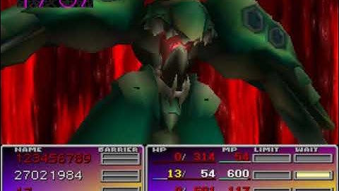 FFVII - Solo Rotating Character No EXP Challenge, Part 42: Emerald Weapon