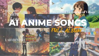 Ai Anime Song  Album  Emotional Al Story anime ai lovesong