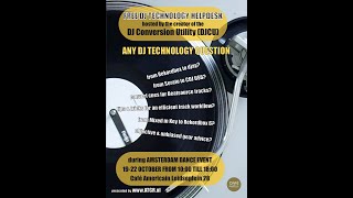 Free DJ technology help desk during Amsterdam Dance Event 2022