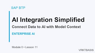 SAP AI Model Context Protocol (MCP): The Universal Standard for Enterprise AI Integration