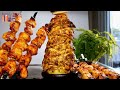 طبخ شاورما الدجاج وشيش طاووق الدجاج!  أشهر وصفتين اجتمعو في صحن واحد😁  Best Chicken Shawarma Recipe