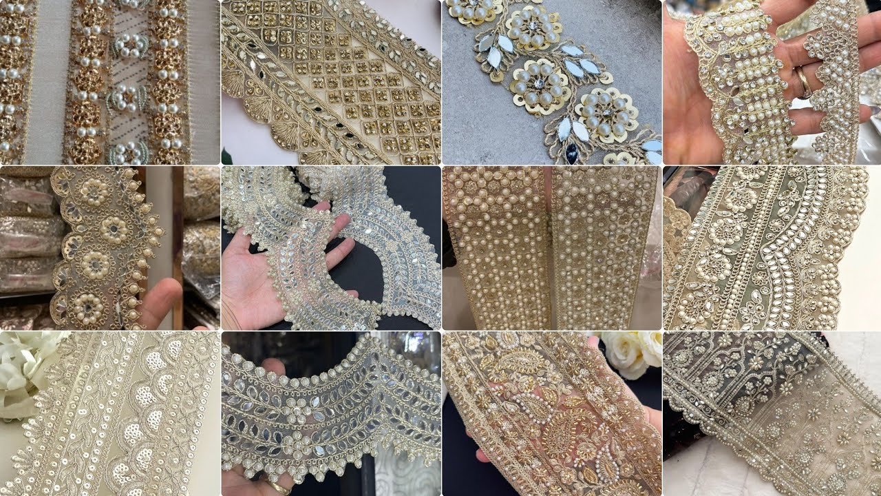 fancy laces designs with dresses designing detail by Kushi Maqbool explain
