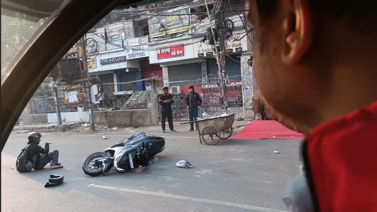 Bhai aaj to accident Ho Gaya😱🥺