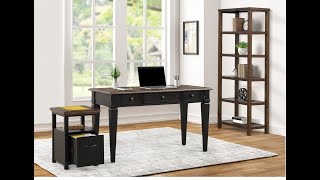 Bộ nội thất phòng làm việc Broyhill Eden Xuất khẩu Mỹ News