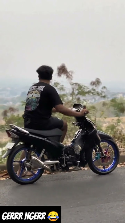 minimal knalpot keluar api lah