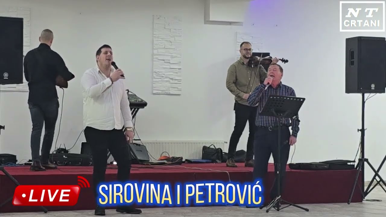 SIROVINA I PETROVIC (UZIVO 25.12.2025) RESTORAN CURAK RUGVICA
