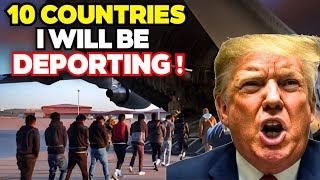 Top 10 Countries Facing Deportation in the USA Under Donald Trump!