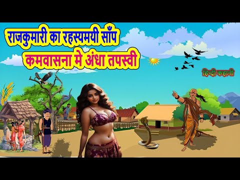 राजकुमारी का रहस्यमयी सांप कमवासना मे अंधा तपस्वी | hindi kahani | moral kahani | bedtime stories