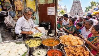 Madurai’s Famous Iyer Tiffin Centre Since 1982 🇮🇳 | South Indian Breakfast near Meenakshi Temple screenshot 5