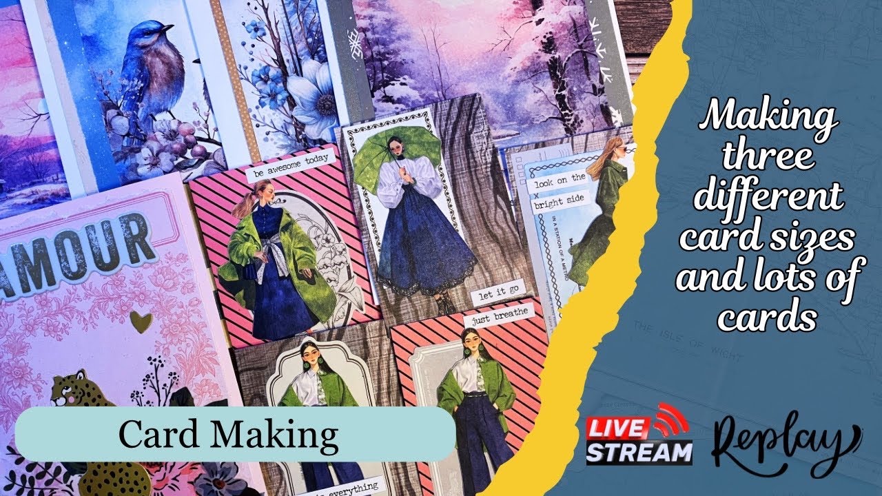 Making A6, A7, and ATC’s live with a @CraftRoulette card
