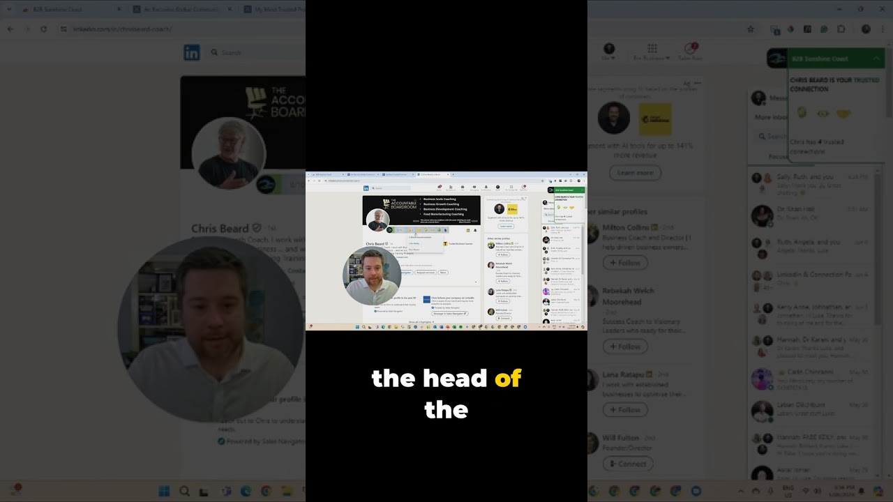 Connecting on LinkedIn with B2B Sunshine Coast PREMIUM