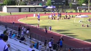 Kingsburg CIF Sequoia-Sierra 2012 VGirls 300m Hurdles Heat 1 & 2