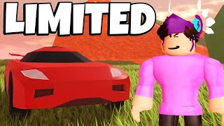 Limited Vehicles in Roblox Jailbreak!