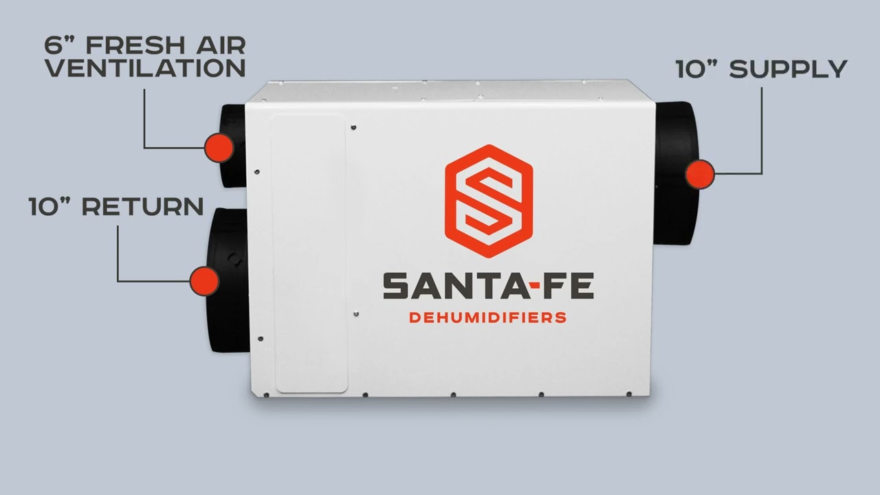 Ultra Aire 98H by Santa Fe | Whole House Ventilating Dehumidifier