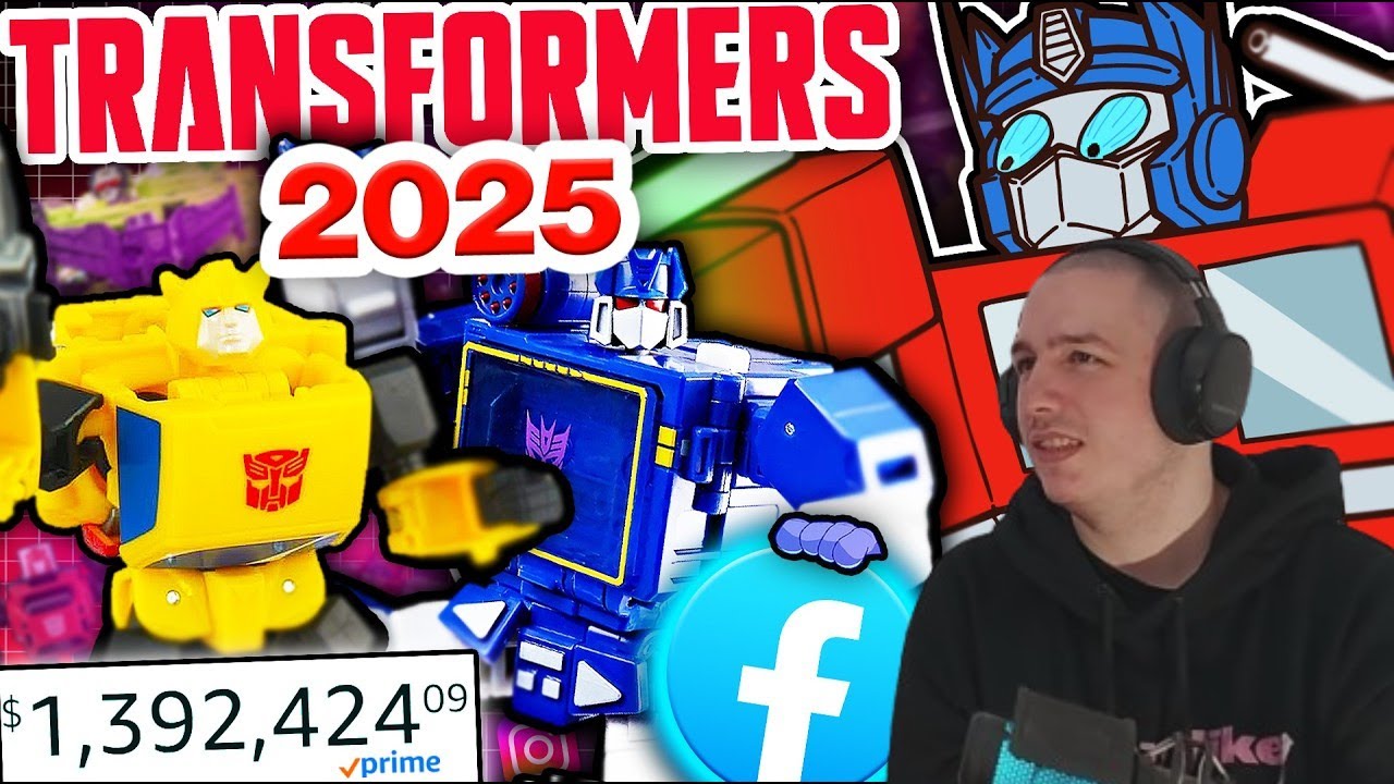Frenchman Reacts To The World of Transformers Toys in 2025 - Diamondbolt