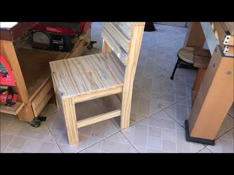 Vídeo: Como Fazer Cadeiras De Madeira Com Suas Próprias Mãos