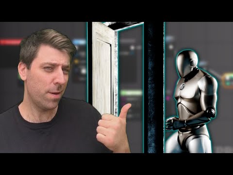 How to make a working door UE5