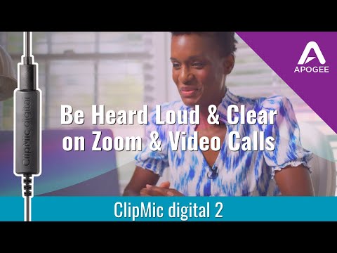 Apogee ClipMic Digital 2 - YouTube