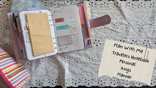 Plan With Me - Travelers Notebook - Personal Rings Planner