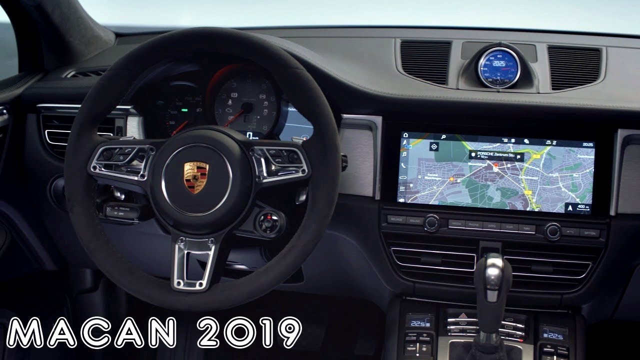 2019 Porsche Macan Interior Design & Features - YouTube