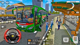 Bus Simulator Indonesia #6 । Jetbus HD AK8 Restu । Bussid Mod Game। Android Gameplay screenshot 2
