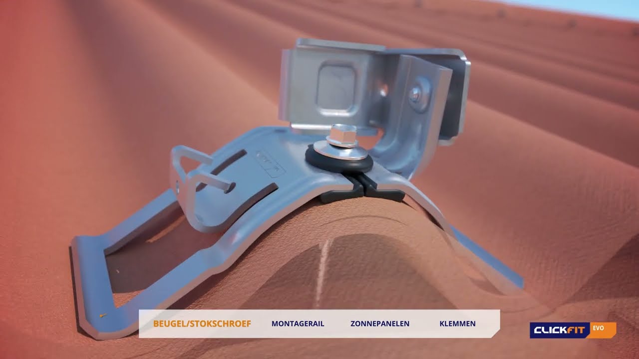 ClickFit EVO voor Golfplaten dak