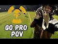 NOT ONE, BUT TWO PLAYERS PERSPECTIVES! |Go Pro Football POV|