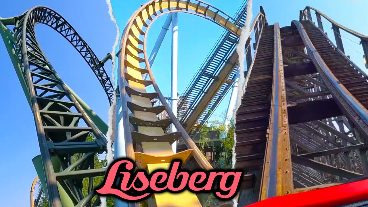 Every BIG Roller Coaster at Liseberg 2025 | Front Seat On-Ride POVs 4K