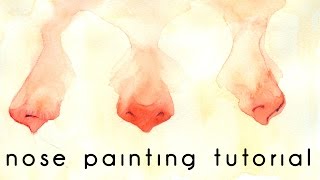 nose painting tutorial
