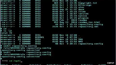 WAS V8 Beta for z/OS, Demo 8 -  Installing from a (composite) local repository