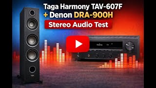 Taga Harmony TAV-607F   Denon DRA-900H Stereo Audio Test - Sade - Smooth Operator part 2