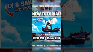 NINJAGO Flying Ship in #LEGOFortnite #NINJAGO