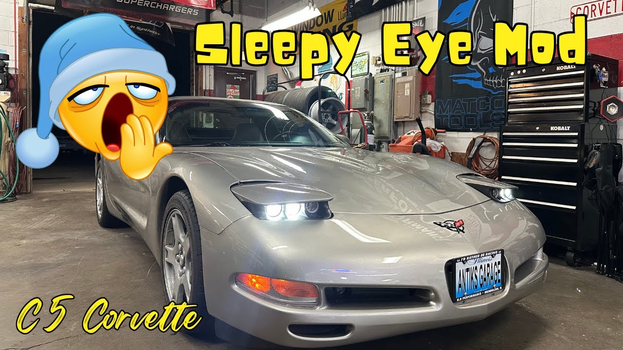 Sleepy Eye Mod - C5 Corvette - Full Install