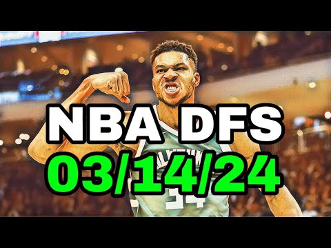 NBA DFS Picks Today 3/14/24 | DAILY RUNDOWN