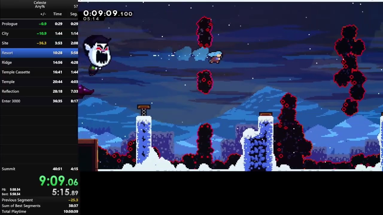 SUB 40! - Celeste Any% in 37:54.532 (PB!) - YouTube