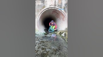 Cá Lớn - bắt Cá Rô Phi Khủng mắc cạn 😱 #khacthuyvlogg