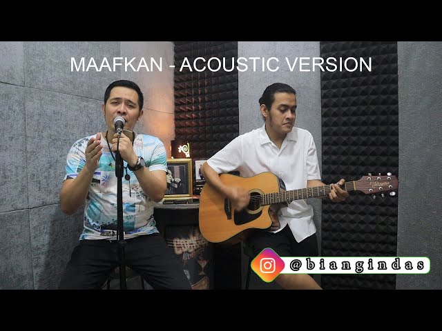 Sam Bian - Maafkan (cover akustik version) class=