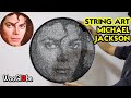 Michael Jackson - String Art Portrait || Best Viral Videos