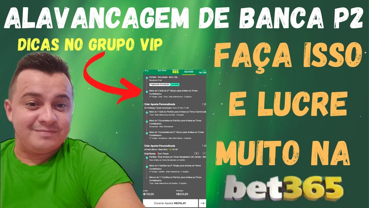 COMO ALAVANCAR SUA BANCA NA BET365 P2