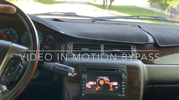 How to Enable OEM DVD player while in motion Yukon Denali
