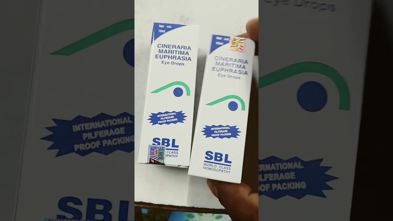 Cineraria Maritima Euphrasia Eye Drop. (Sbl)