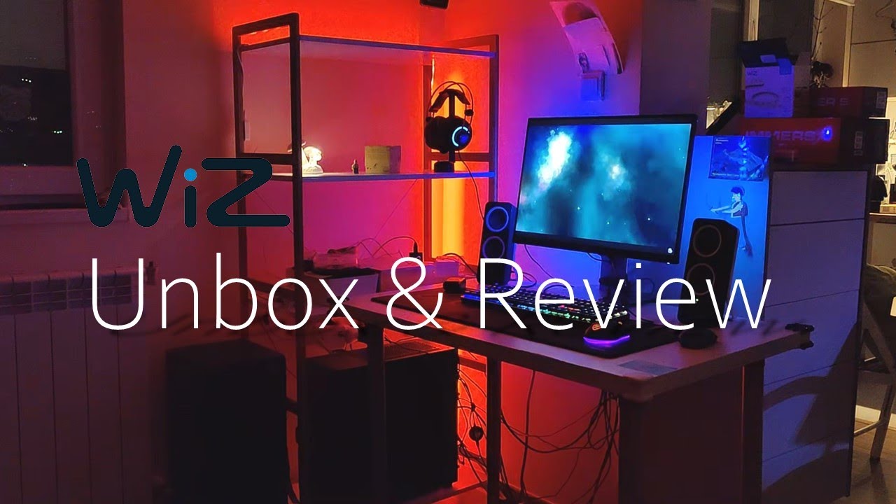 & install LED - YouTube Strip RGB kit unbox, review Starter WiZ