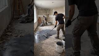 Stunning Epoxy Resin Floor Transformation | Satisfying DIY Process #home #qualityflooring #design