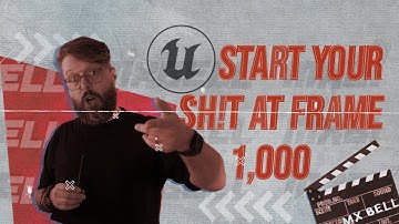 Start Your Timeline at Frame 1000: Pro VFX Tip for Unreal Engine Artists