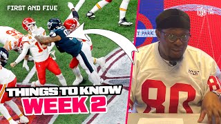The Eagles To BLOWOUT The Chiefs In Super Bowl Rematch 😱 | First And Five: Week 2 | NFL UK & Ireland