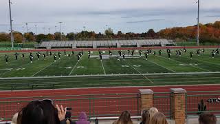 Novi Varsity Pom and Cheer - Fight song - 10-17-20