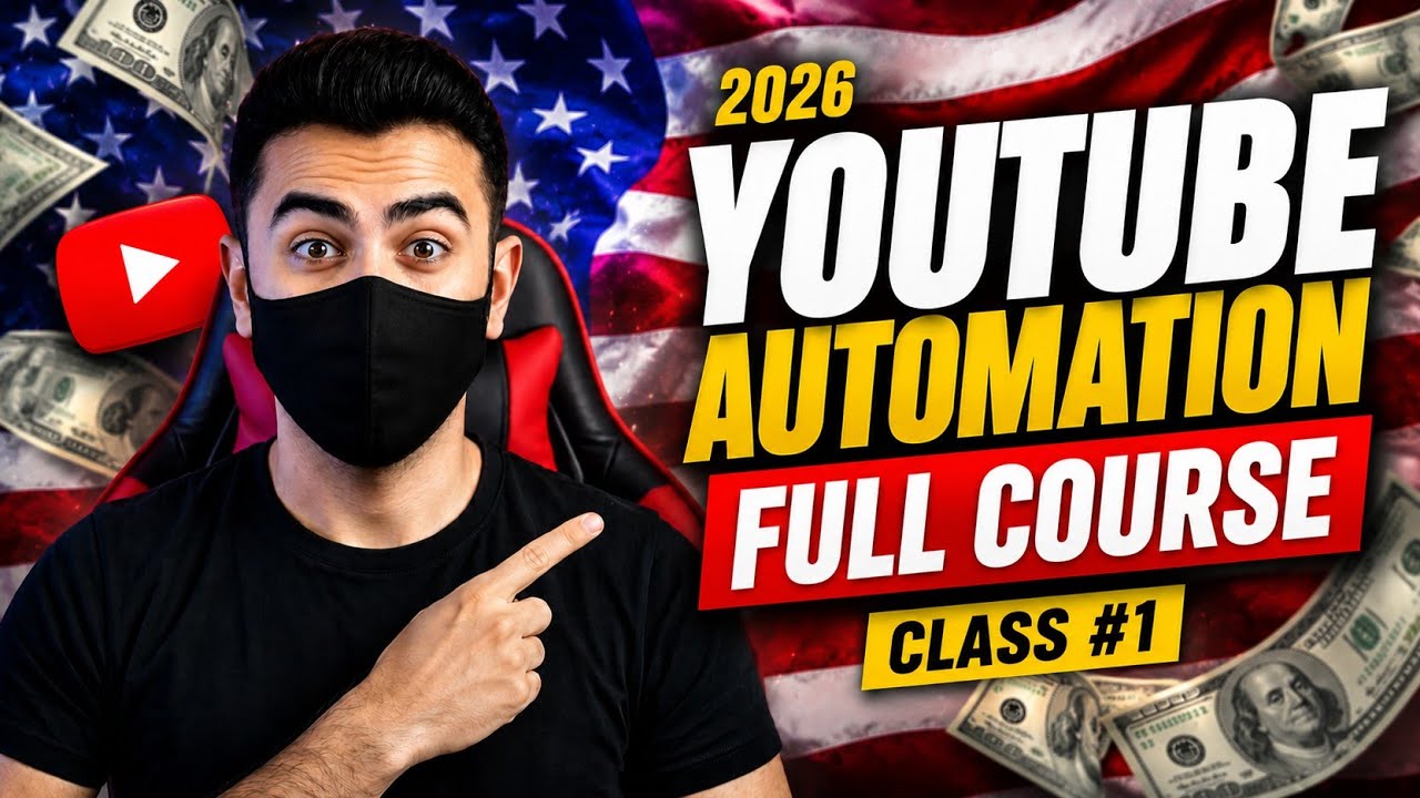 Class 1 | How to Start USA Based YouTube Automation Cha… — Transcript